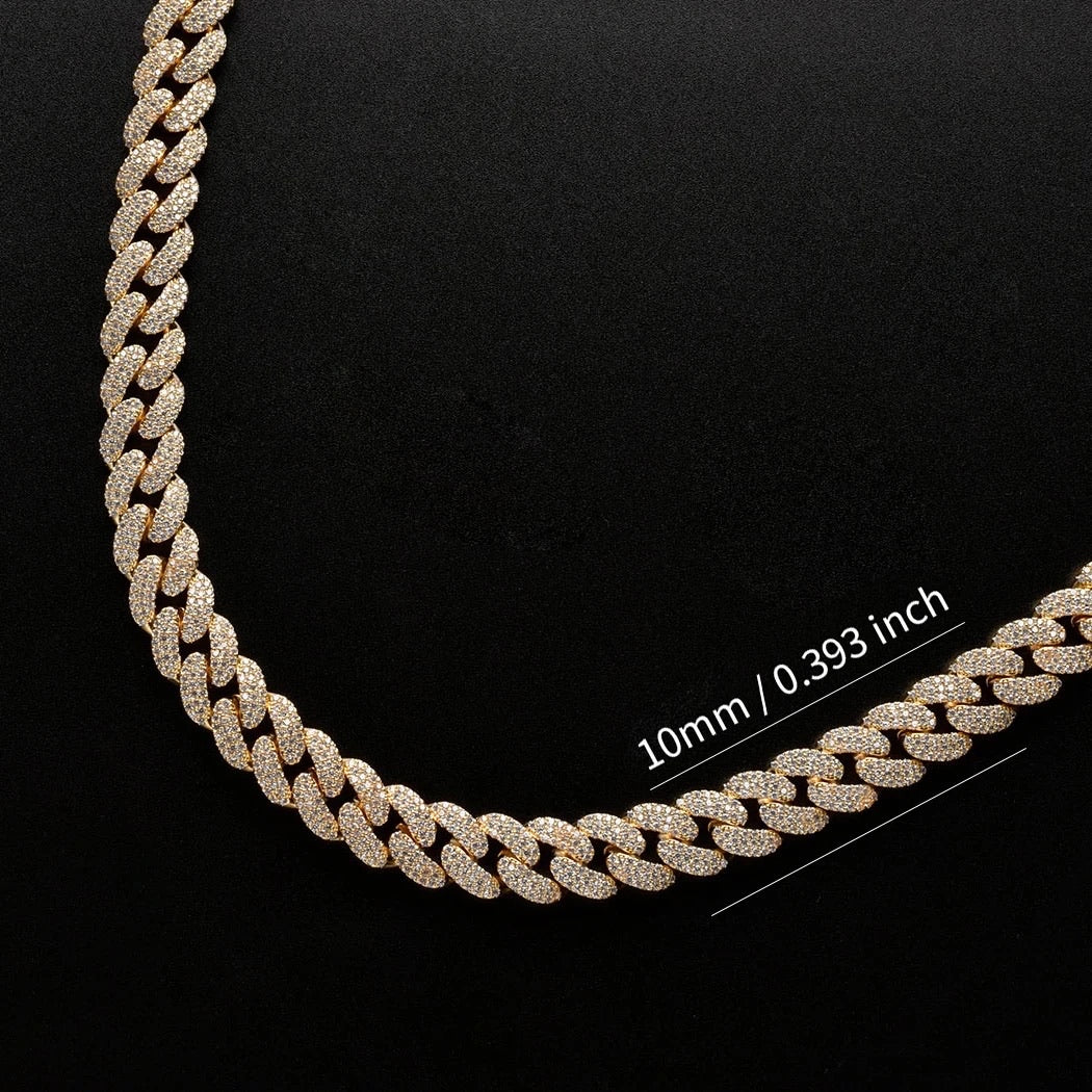 12 mm Cuban Link Round (unisex)