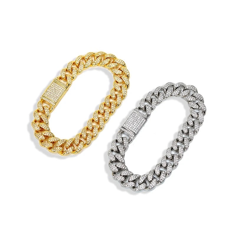 Cuban Link Bracelet - Round (Unisex)