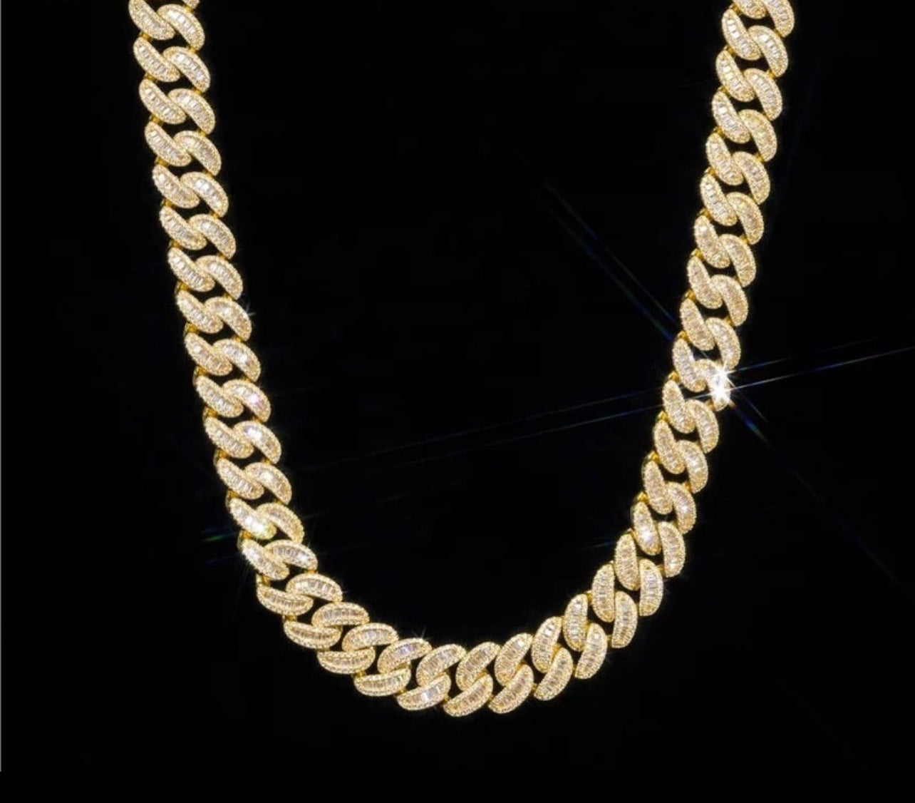 12 mm Cuban Link Round (unisex)