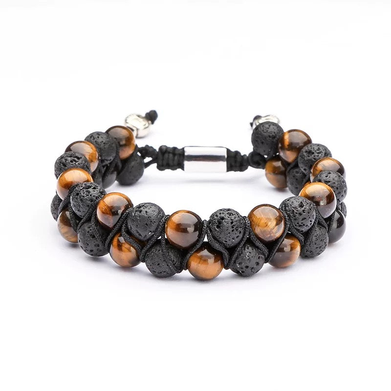 2pc Lava Buddha Bead Charm