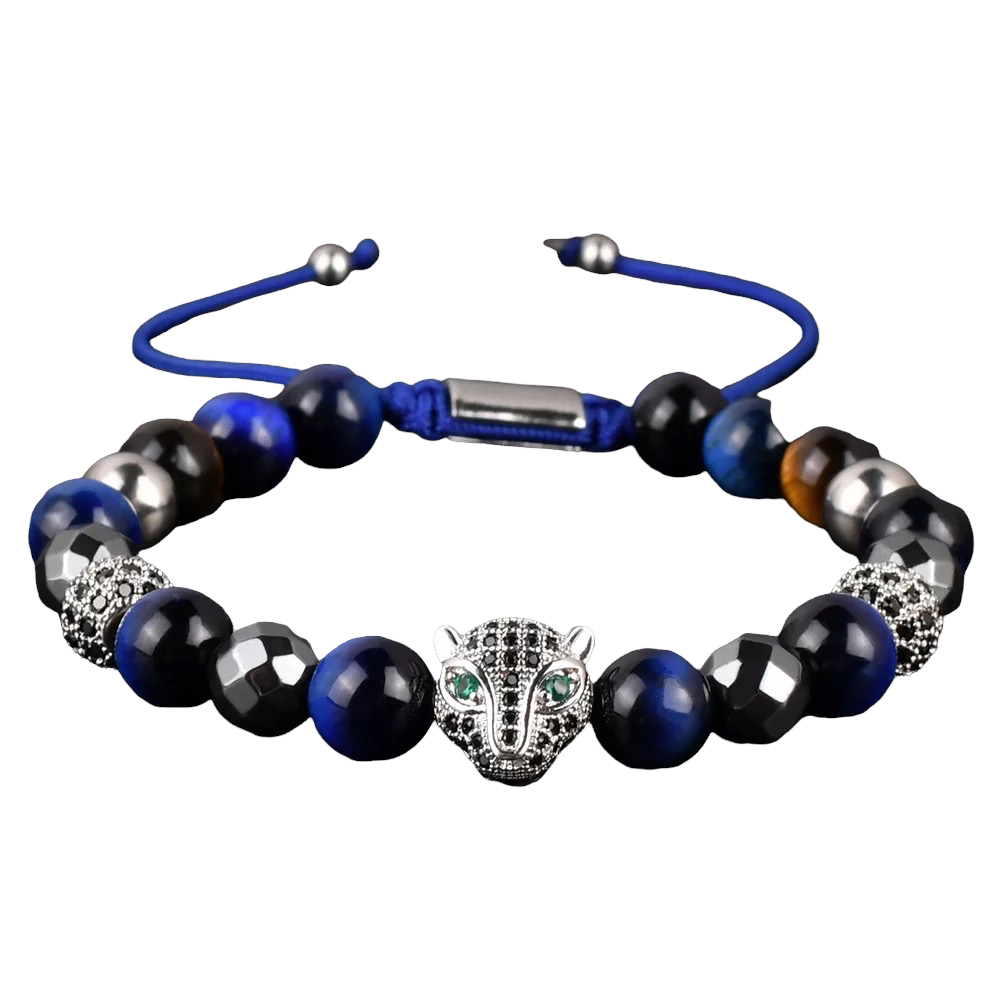 Blue Tiger Eye Stone Beads