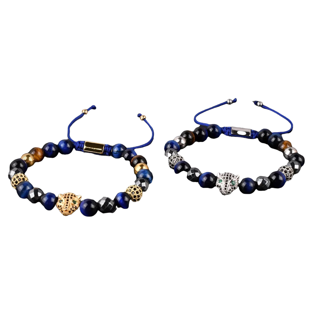 Blue Tiger Eye Stone Beads