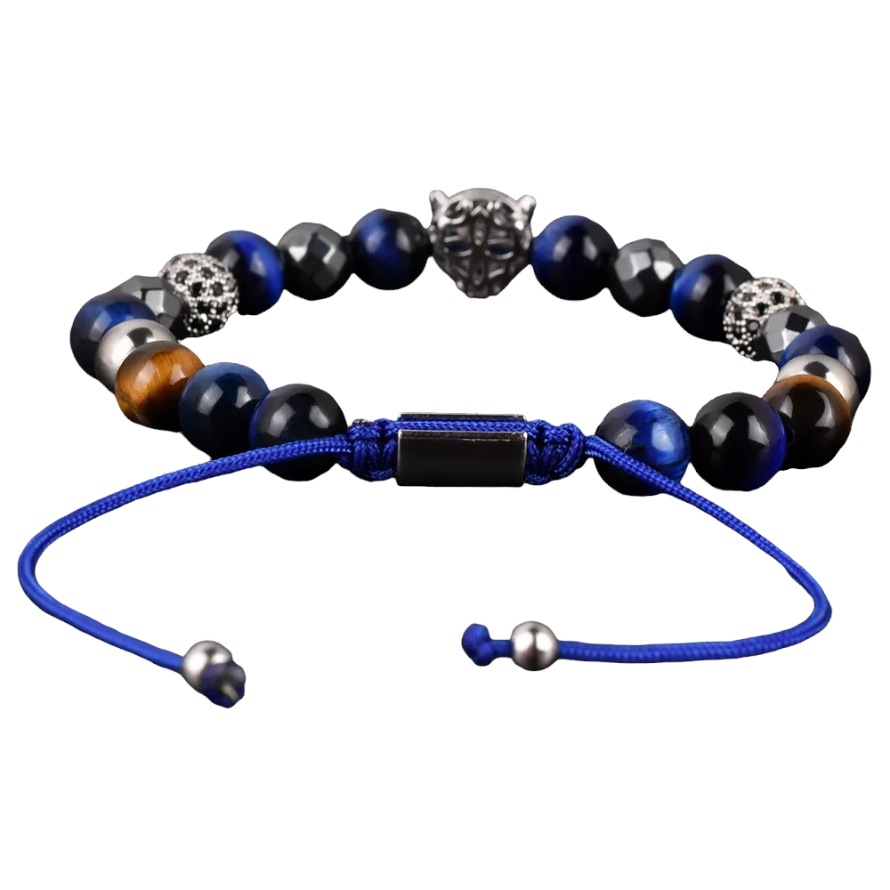 Blue Tiger Eye Stone Beads